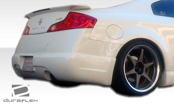 2003-2007 Infiniti G35 I-Spec Style Rear Lip Spoiler - FRP