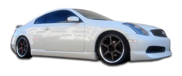 2003-2007 Infiniti G35 I-Spec Style Side Skirts - 2 Piece - FRP