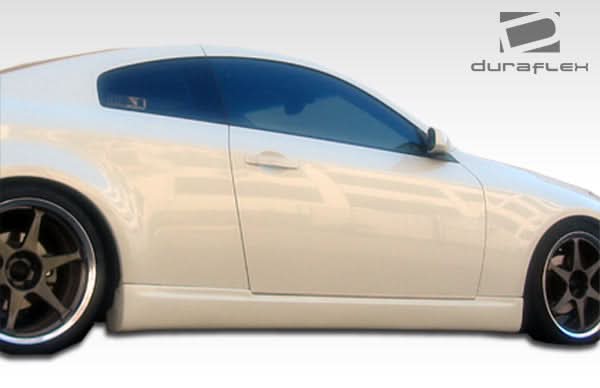 2003-2007 Infiniti G35 I-Spec Style Side Skirts - 2 Piece - FRP