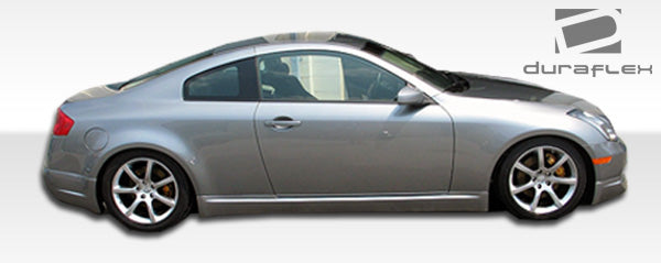 2003-2007 Infiniti G35 I-Spec Style Side Skirts - 2 Piece - FRP
