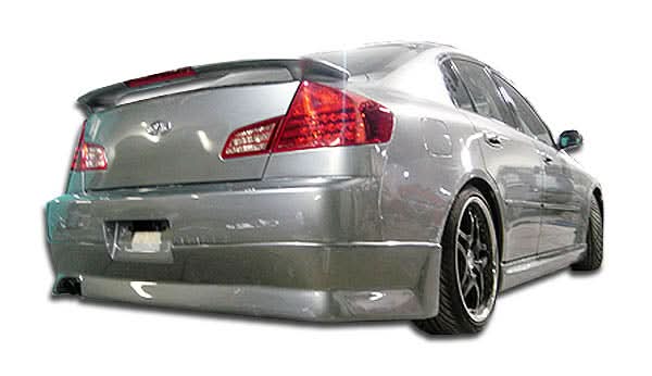 2003-2004 Infiniti G35 GT Competition Style Rear Lip Spoiler - FRP