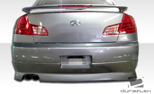 2003-2004 Infiniti G35 GT Competition Style Rear Lip Spoiler - FRP