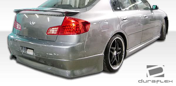 2003-2004 Infiniti G35 GT Competition Style Rear Lip Spoiler - FRP