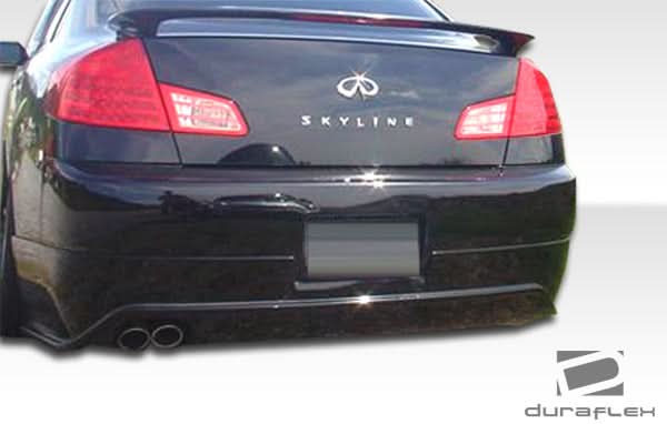 2003-2004 Infiniti G35 Sigma Style Rear Lip Spoiler - FRP