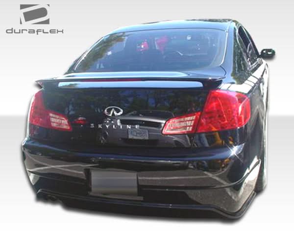 2003-2004 Infiniti G35 Sigma Style Rear Lip Spoiler - FRP