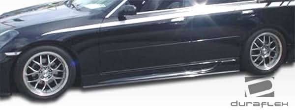 2003-2006 Infiniti G35 Sedan Sigma Style Side Skirts - 2 Piece - FRP