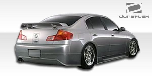 2003-2006 Infiniti G35 Sedan Sigma Style Side Skirts - 2 Piece - FRP