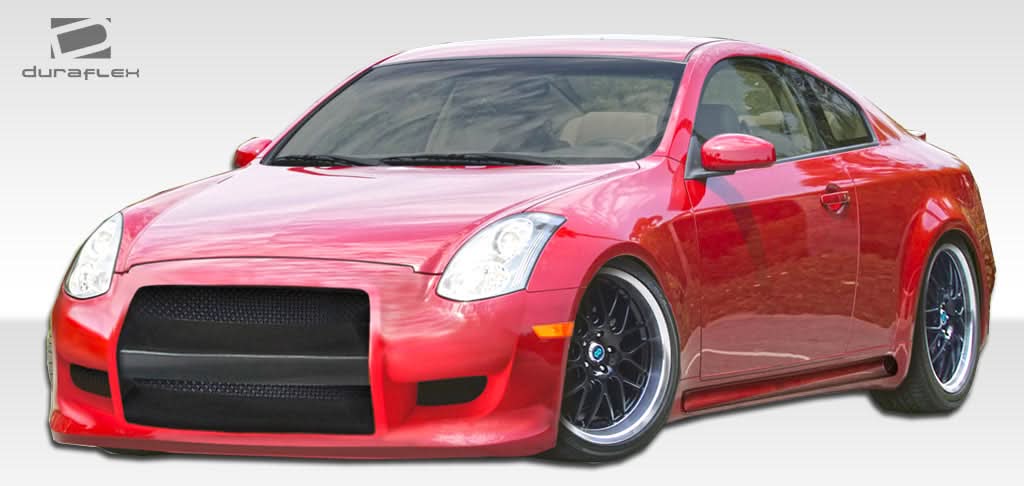 2003-2007 Infiniti G35 R35 Style Body Kit 4 Piece - FRP
