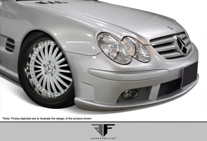 2003-2008 Mercedes SL Class AF-1 Style Front Bumper Cover - FRP