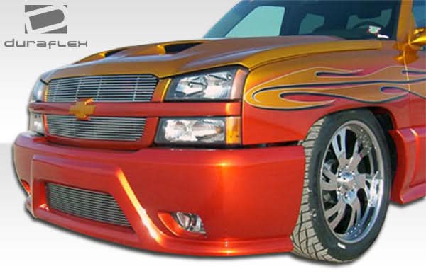 2002-2006 Chevrolet Silverado/Avalanche Platinum Style Front Bumper Cover - FRP