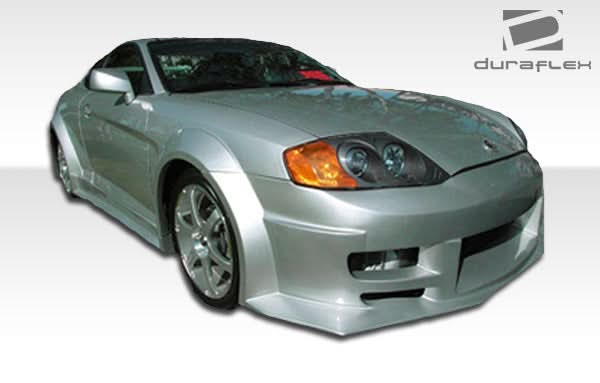 2003-2006 Hyundai Tiburon Poison Style Flared Front Bumper Cover - FRP