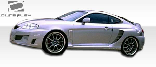 2003-2006 Hyundai Tiburon SC-5 Style Rear Fender Flares - 2 Piece - FRP