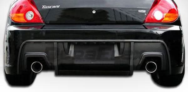 2003-2006 Hyundai Tiburon Spec-R Style Rear Bumper Cover - FRP