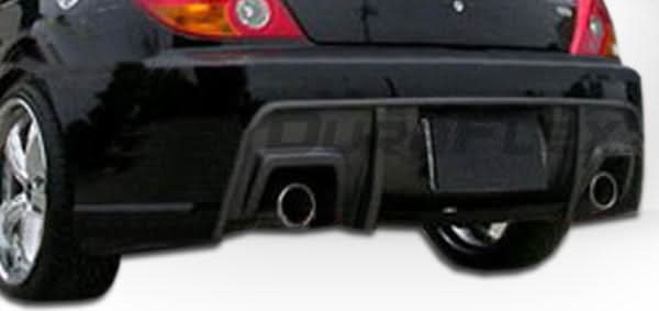 2003-2006 Hyundai Tiburon Spec-R Style Rear Bumper Cover - FRP