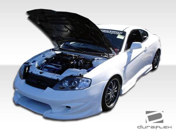 2003-2006 Hyundai Tiburon Vader Style Front Bumper Cover - FRP