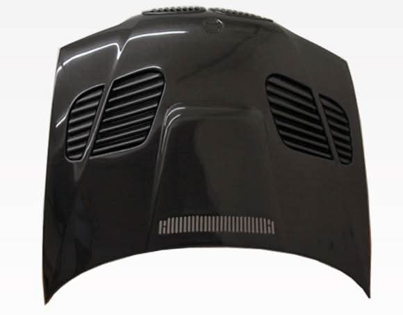 2004-2005 BMW 3 SERIES E46 2 doors GTR Style Carbon Fiber Black Hood
