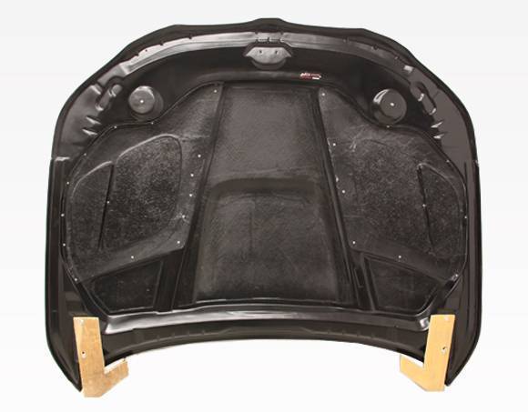 2004-2010 BMW 5 SERIES E60 4 doors GTR Style Carbon Fiber Black Hood