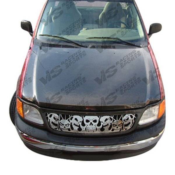 2004-2008 Ford F150 4 doors 2 doors OEM Style Carbon Fiber Black Hood