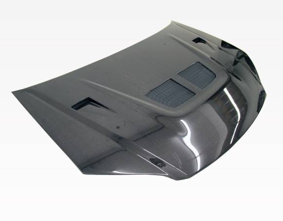 2004-2005 Honda Civic 4 doors 2 doors EVO Style Carbon Fiber Black Hood
