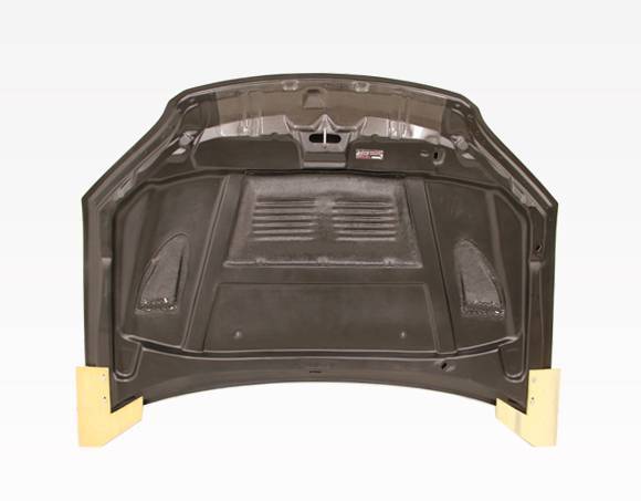 2004-2005 Honda Civic 4 doors 2 doors EVO Style Carbon Fiber Black Hood