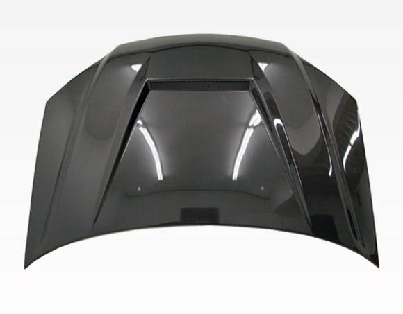 2004-2005 Honda Civic 4 doors 2 doors INVADER Style Carbon Fiber Black Hood