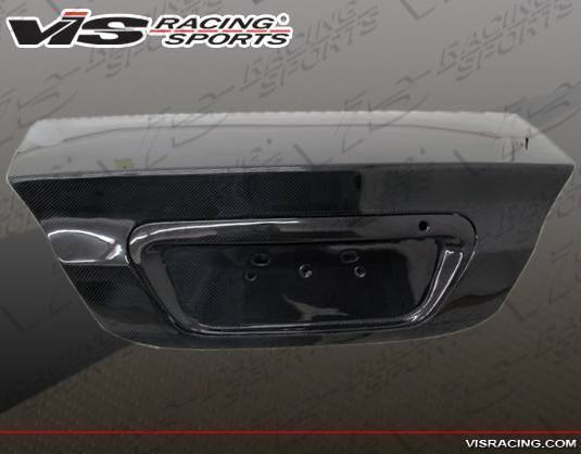 2004-2007 Mitsubishi Lancer 4 doors OEM Style Carbon Fiber Black Trunk