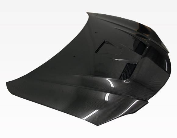 2004-2009 Mazda 3 4 doors FUZION Style Carbon Fiber Black Hood