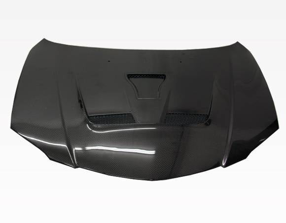 2004-2009 Mazda 3 4 doors FUZION Style Carbon Fiber Black Hood