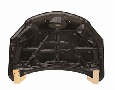2004-2009 Mazda 3 4 doors OEM Style Carbon Fiber Black Hood