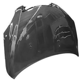 2004-2009 Mazda 3 Hatchback OEM Style Carbon Fiber Black Hood