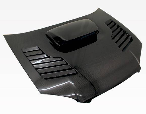 2004-2005 Subaru WRX 4 doors TRACER Style Carbon Fiber Black Hood