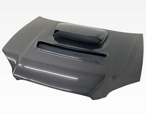 2004-2005 Subaru WRX 4 doors V Line Style Carbon Fiber Black Hood
