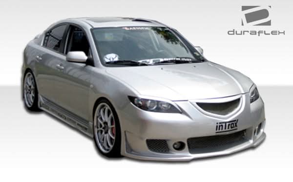 2004-2009 Mazda 3 B-2 Style Front Bumper Cover - FRP