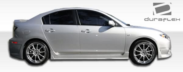 2004-2008 Mazda 3 4DR B-2 Style Body Kit 4 Piece - FRP