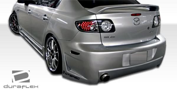 2004-2008 Mazda 3 4DR B-2 Style Body Kit 4 Piece - FRP