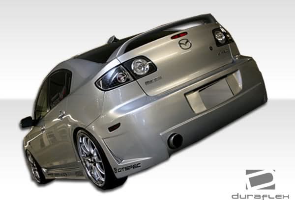 2004-2008 Mazda 3 4DR B-2 Style Body Kit 4 Piece - FRP