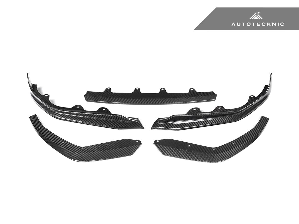 AutoTecknic Dry Carbon Performante Front Lip - BMW G20 3-Series M-Sport Pre-LCI