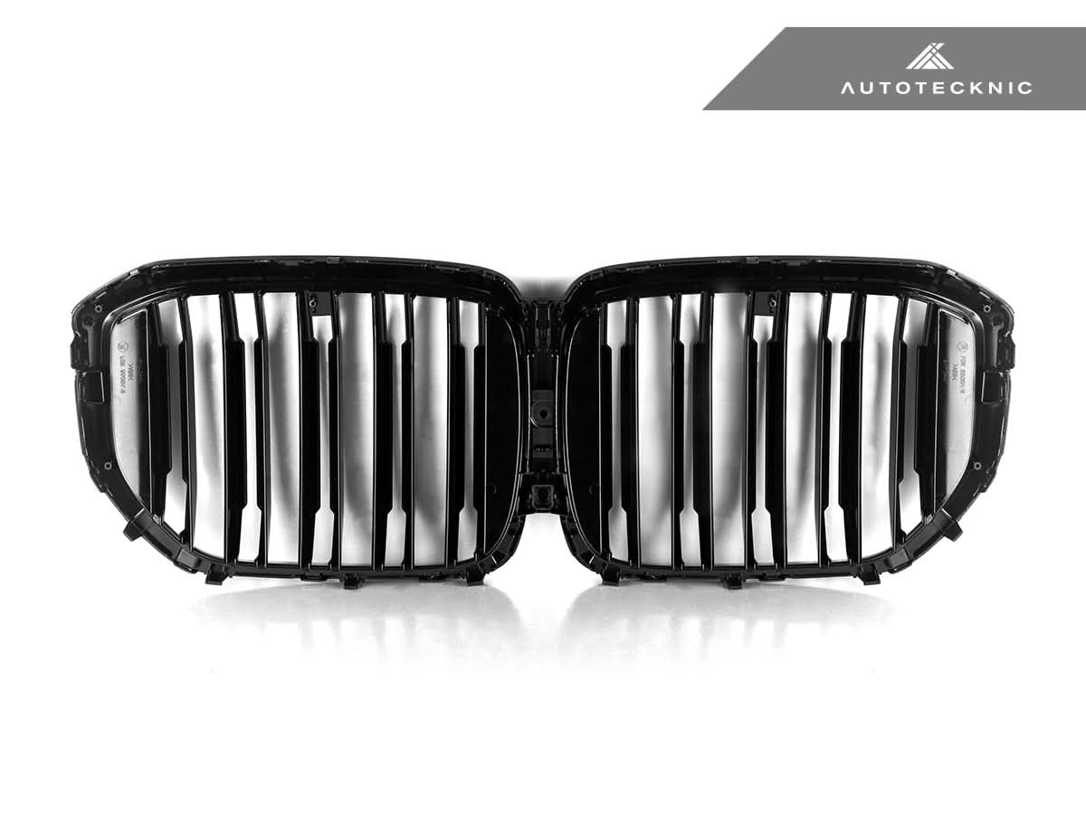 AutoTecknic Gloss Black Front Grille - BMW G60 5-Series
