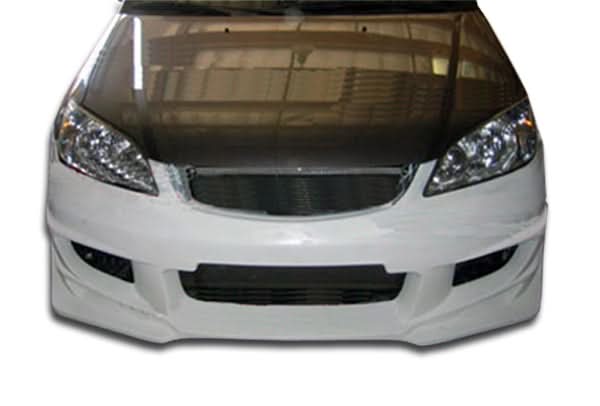 2004-2005 Honda Civic Bomber Style Front Bumper Cover - FRP
