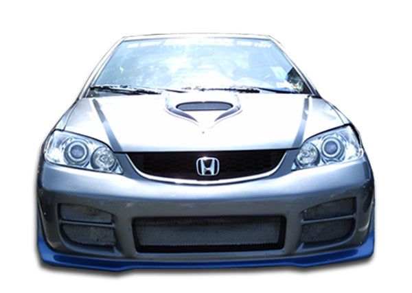 2004-2005 Honda Civic R34 Style Front Bumper Cover - FRP
