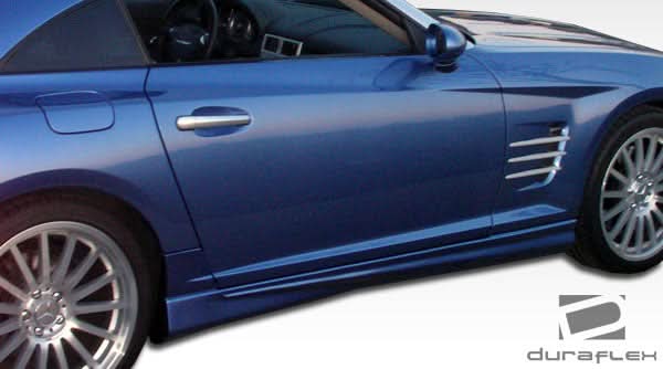 2004-2008 Chrysler Crossfire AMG Look Side Skirts - 2 Piece - FRP