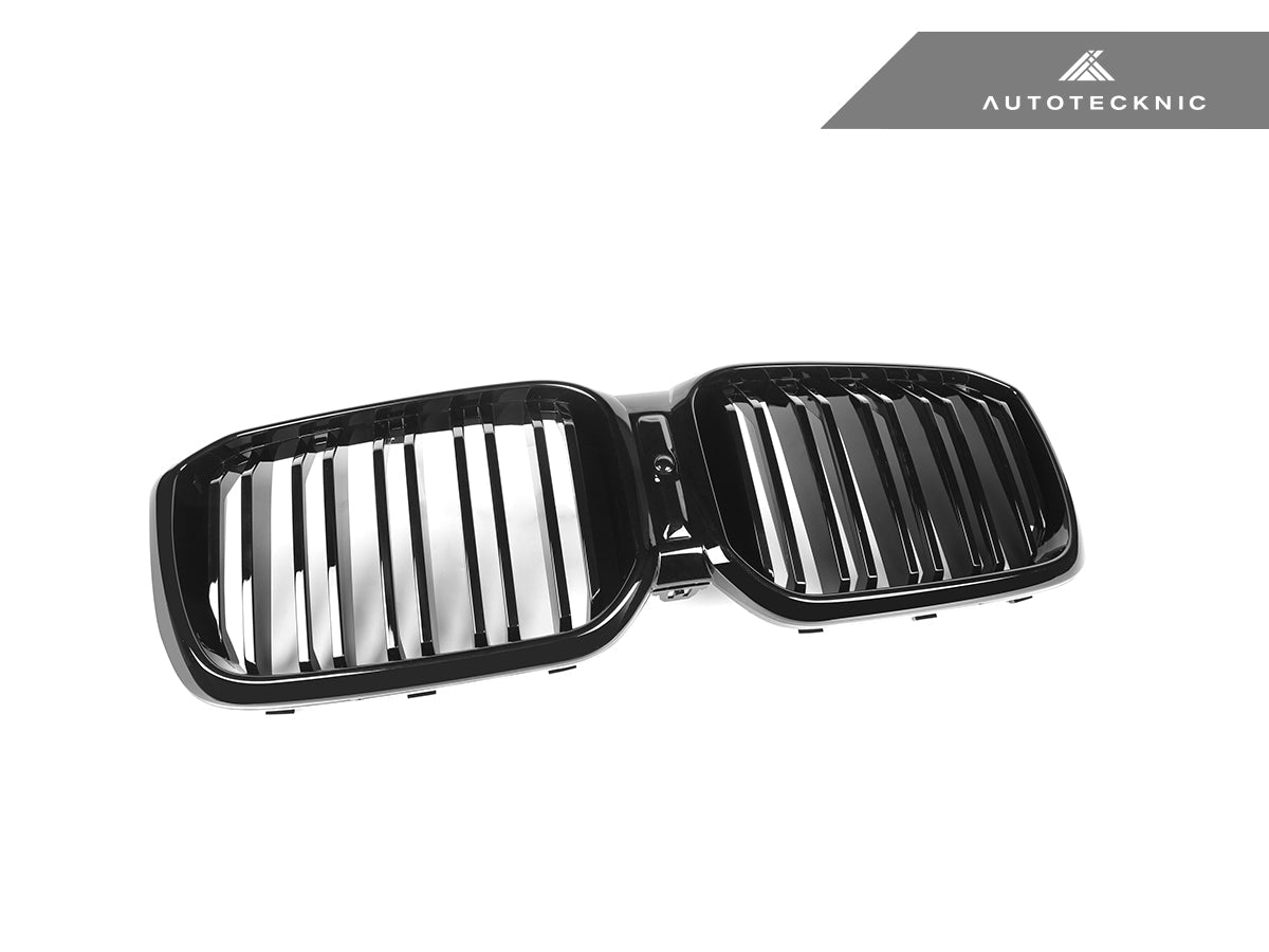 AutoTecknic Dual-Slats Gloss Black Front Grille - G01 X3 | G02 X4 LCI