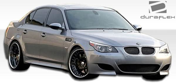 2004-2010 BMW 5 Series E60 M5 Look Side Skirts - 2 Piece - FRP