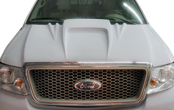 2004-2008 Ford F-150 & 2006-2008 Lincoln Mark LT Platinum Style Hood - FRP