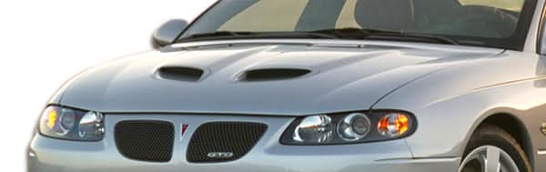 2004-2006 Pontiac GTO CV8-Z Style Hood - 1 Piece - FRP