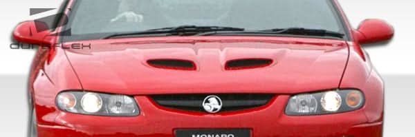 2004-2006 Pontiac GTO CV8-Z Style Hood - 1 Piece - FRP