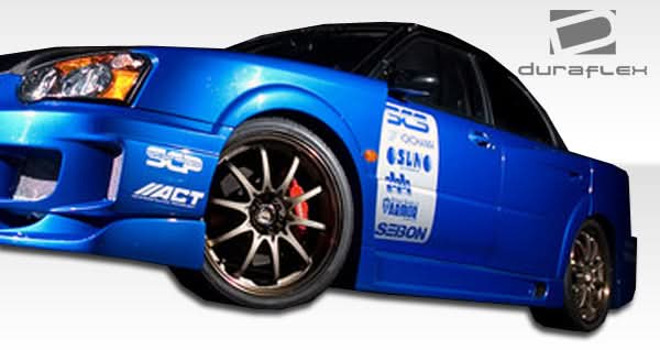 2004-2005 Subaru Impreza WRX STI C-GT Wide Body Style Front Fenders - FRP