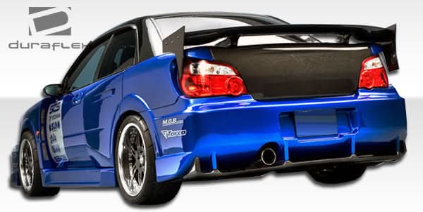 2004-2005 Subaru Impreza WRX STI C-GT Style Wide Body Rear Fender Flares - FRP