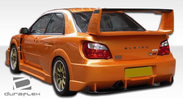2004-2005 Subaru Impreza WRX STI C-GT Style Wide Body Rear Fender Flares - FRP