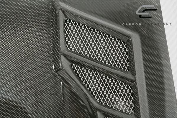 2004-2005 Subaru Impreza WRX STI C-1 Style Hood - Carbon Fiber